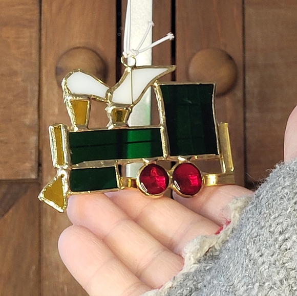 Stained Glass Train Ornament - Picture 10 of 13